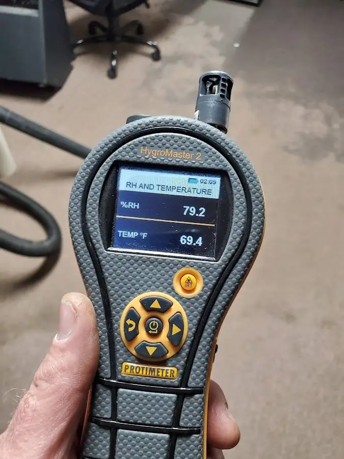 Moisture meter humidity assessment for Fire & Smoke Damage Restoration in Oroville